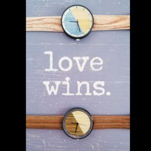 "The Thinker" Watch for Women - in Tree Wood